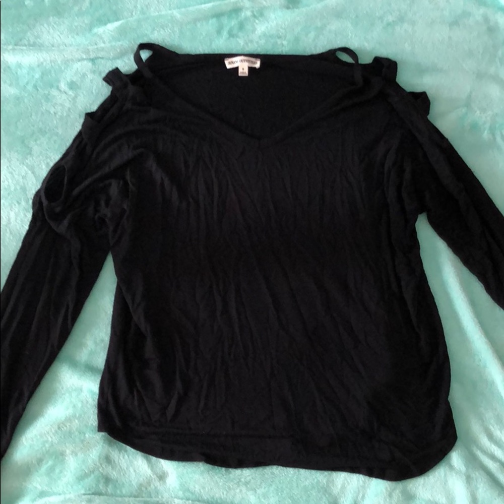 Black long sleeve shirt